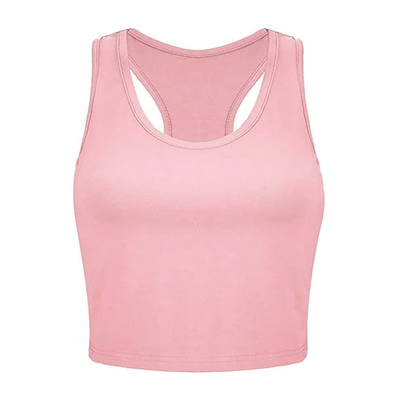 SNKSDGM Female Tank Tops for Women Set Spaghetti Strap Tank Top Cropped Pack Women Casual Print Tank Hiking Sleeveless Shirt Tees Vest Tops L