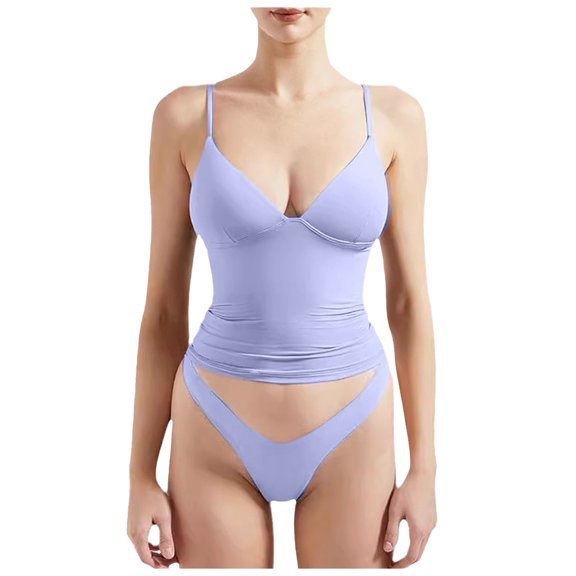 SNKSDGM Female V Neck Tank Tops for Women Pack Tank Top for Women Loose fit Navy Women Sexy Deep V Neck Sleeveless Fitted Basic Tops Tank Top Xl