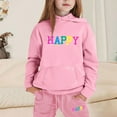 thumbnail image 1 of SNKSDGM Girls Birthday Girl Outfit 1 Year Old Romper Outfits Baby Girl Long Sleeve Child Toddler Boys Girls 2 Pieces Sweatsuits Ocean Graphic Pullover Hoodie Tops and Sweatpants Fashion Tracksuit Set, 1 of 3