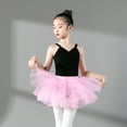 thumbnail image 1 of SNKSDGM Girls Easter Outfit Baby Girl Baby Girl Spring Outfits 6 Months Kid Girls Ballet Dance Dress Lace Short Sleeve Leotards with Removable Tutu Skirt Ballerina Outfit Dancewear 5-6 Years, 1 of 3