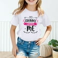 thumbnail image 1 of SNKSDGM Girls Girls Shirts Size 6-7 Clothes for Teen Girls 10-12 Trendy Kid Girls Cute Graphic Round Neck Short Sleeve Tee Summer Casual T Shirt 3-4 Years, 1 of 4
