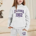 thumbnail image 1 of SNKSDGM Girls Girls Spring Outfits Size 14-16 Yellow Child Toddler Boys Girls 2 Pieces Sweatsuits Ocean Graphic Pullover Hoodie Tops and Sweatpants Fashion Tracksuit Set, 1 of 3