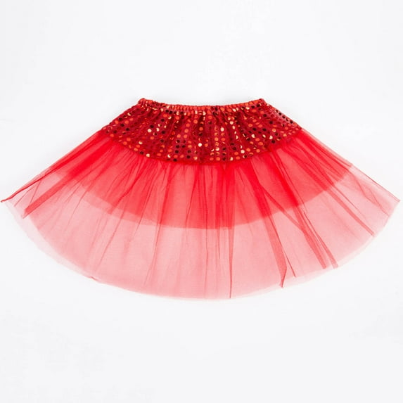 SNKSDGM Girls Jean Skirt Sets Size 6 Toddler Girls Birthday Party Tutu Skirt Performance Skirt Cute Fashion Skirt Show 2-8 Years