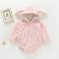 thumbnail image 1 of SNKSDGM Girls Jumpsuits Size 10-12 Formal Girls Autumn Winter Long Sleeve Rabbit Ears Hooded Romper Bodysuits 18-24 Months, 1 of 6