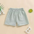 thumbnail image 1 of SNKSDGM Girls Pants Size 10-12 Dressy Toddler Baby Girl Shorts Casual Summer Gingham Plaid/Seersucker Elastic Waist Ruffle Hem Shorts Bottoms 2-3 Years, 1 of 6