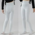 thumbnail image 1 of SNKSDGM Girls Pants Size 12-13 Kids Girls Tights Soft Leggings Children'sTights with Non Sole Warm Tights L, 1 of 5