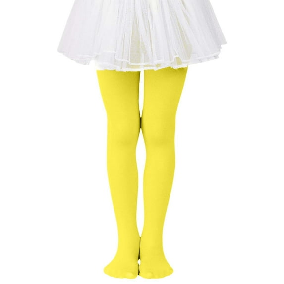 SNKSDGM Girls Pants Size 6 Wide Leg Spring Summer Kids High Elastic Dance Leggings Tights Comfortable Stretchable Underwear for Girls 6-7 Years