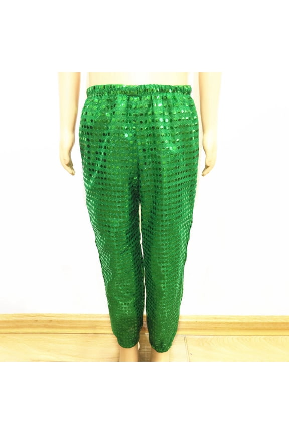 Girls Pants Size 8 Kids Sequins Loose Jazz Hop Street Dance Pants Haren Trousers Dancewear for Boys Girls 9-10 Years