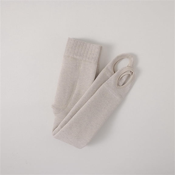 SNKSDGM Girls Pants Suit 14-16 Winter Pure Color Padded Tights for Children Leggings for Girls Warm Leggings Thermal Pantyhose 12-14 Years