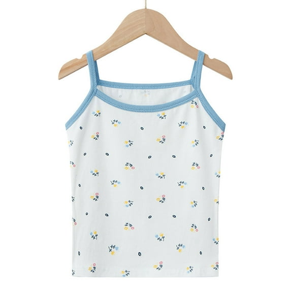 SNKSDGM Girls Shirts for Girls 7-8 Cute Tops for Girls 10-12 Years Old Kids Undershirt Tank Top Soft Undershirt for Boys and Girls Ribbed Knit Tank Tops 6-7 Years