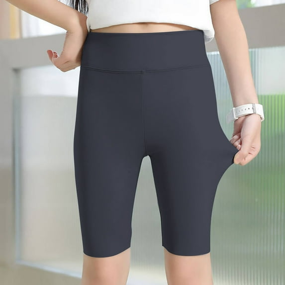 SNKSDGM Girls Sweatpants Size 8 Girls Athletic Shorts Leggings Kids Dance Running Yoga Pants Shorts Workout Dance Tights Fifth Pants Shorts Pants 6-7 Years