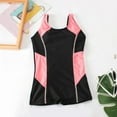 thumbnail image 1 of SNKSDGM Girls Swimsuit Cover up Dress Surf Girls Daisy Beach Sport 1 Piece Swimsuit 13-14 Years, 1 of 4