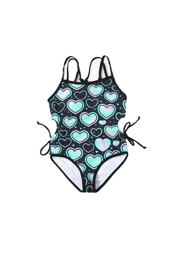 Girls Swimsuits Size 6X Girls Swimming 1Pc Swimsuit Kids Bathing Suit Swimwear 4-5 Years