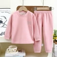 thumbnail image 1 of SNKSDGM Girls Toddler Girl Spring Outfits 4T-5T Baby Girl Outfits Winter Thermal Underwear for Children Boys Crew Neck Trousers with Long Sleeves Birthday Girl Outfit 2 Year Old Summer 120, 1 of 7