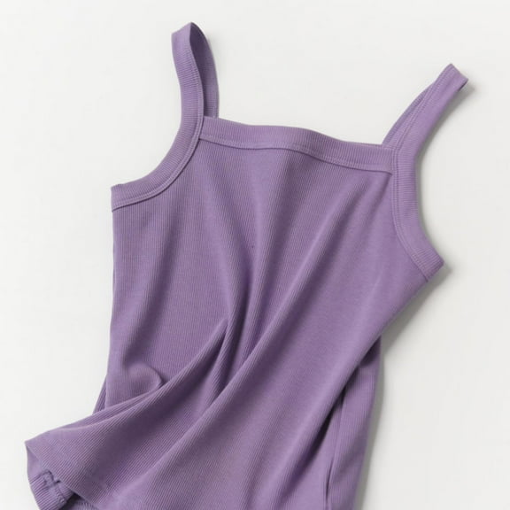 SNKSDGM Girls Tops for Teens Trendy Tank Girls Shirts Size 10-12 Trendy Kids Undershirt Tank Top Soft Undershirt for Boys and Girls Ribbed Knit Tank Tops 11-12 Years