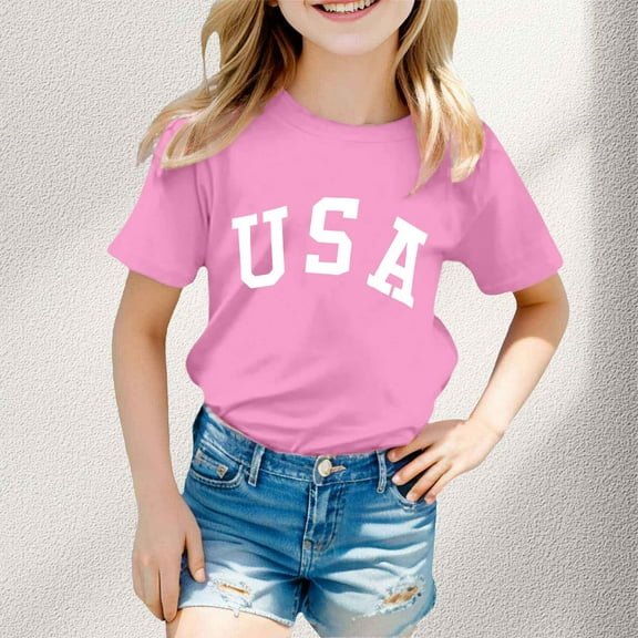 SNKSDGM Girls White T Shirts for Kids Girls Bows Clothes for Girls 10-12 Hoodies Boy and Girl Fashion Casual Print Round Neck Loose Short Sleeve T Shirt Top 4-5 Years
