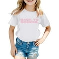 thumbnail image 1 of SNKSDGM Casual T-Shirts Baby Clothes for Girls Summer Floral Lace Short-Sleeve Tee Casual Blouse Toddler Outfits, Pairing Men's Fashion Graphic Tees 11-12 Years, 1 of 4