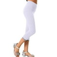 thumbnail image 1 of SNKSDGM Khaki Pants for Girls Size 7 Girls' Autumn/Spring Fashion Lace Trimmed Stretchy Color Leggings 5-6 Years, 1 of 4