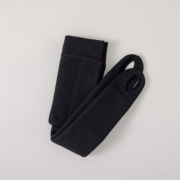 SNKSDGM Khaki Pants for Girls Winter Pure Color Padded Tights for Children Leggings for Girls Warm Leggings Thermal Pantyhose 6-8 Years