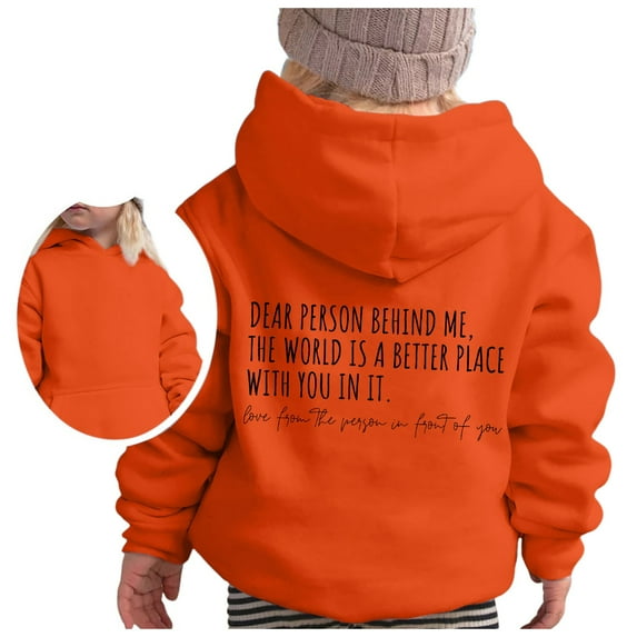 SNKSDGM Toddler Big Girls Hooded 7-8 Years Toddler Hoodies 5T Girl's Hoodie Long Sleeve Soft Sweatshirt Graphic Hoody Kids Cute Pullovers Top Clothes for Girls Girls Hoodies Size 10-12 Trendy