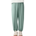 thumbnail image 1 of SNKSDGM Toddler Girl Pants 4T Kids' Loose Solid Color Jogging Slacks 3 12 Years Old 5-6 Years, 1 of 3