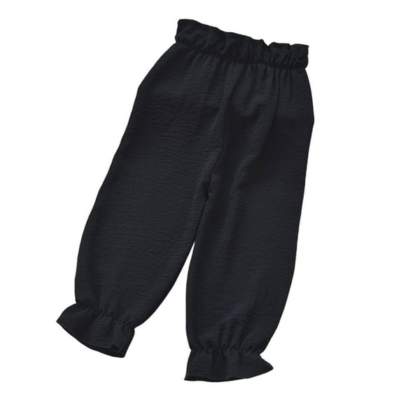 SNKSDGM Toddler Girl Pants Size 6/7 Girls Athletic Shorts Capri Leggings Kids Running Pants Shorts Workout Tights Cropped Pants Shorts Pants 10-12 Years