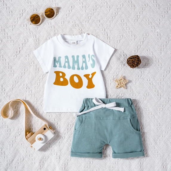 SNKSDGM Toddler Sweatshirts 3T Boy July 4 Toddler Boys Short Sleeve Prints T Shirt Tops Shorts Child Kids 2Pc Set Outfits Clothes 6-12 Months
