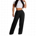 thumbnail image 1 of SNKSDGM Women's Plus Cargo Pants Women Baggy Jeans Pants for Women Work Casual with Pockets Women's Linen Casual Pants Summer Breathable Straight Leg Pants Trousers, 1 of 3