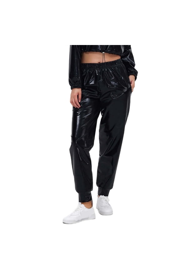 Women's Plus Cargo Pants Women Jeans Tall Plus Size Summer Pants for Women Performance Clothing Casual Pants Color Elastic Waist and Ankle Trousers