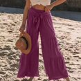 thumbnail image 1 of SNKSDGM Women's Plus Cargo Pants Women Tall Jeans Womens Dress Pants Petite Short Length Women Summer High Waisted Flare Palazzo Pants Beach Pant Long Bottom Trousers, 1 of 3