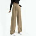 thumbnail image 1 of SNKSDGM Women's Plus Cargo Pants Women Workwear Womens Sweatpants Tall Women's Casual Sweatpants Relaxed Fit Baggy Clothes High Waist Drawstring Waist with Pockets Loose Cargo Joggers Pants, 1 of 3