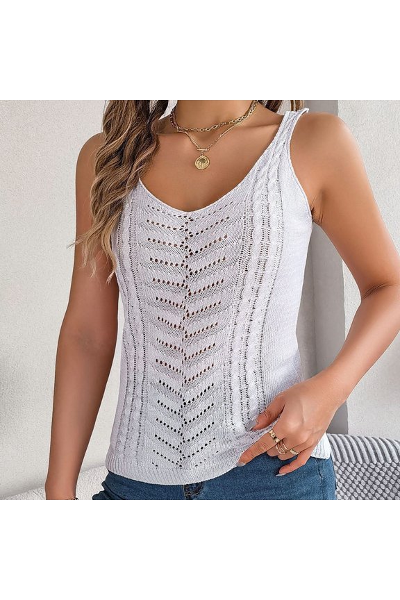 Women's Plus Casual Easter Shirt Short Sleeve Shirts for Women Loose fit Women's Round D Neck Sleeveless Knitted Slim fit Casual Open Navel Vest Summer Tops for Women 2025 Vacation Sexy
