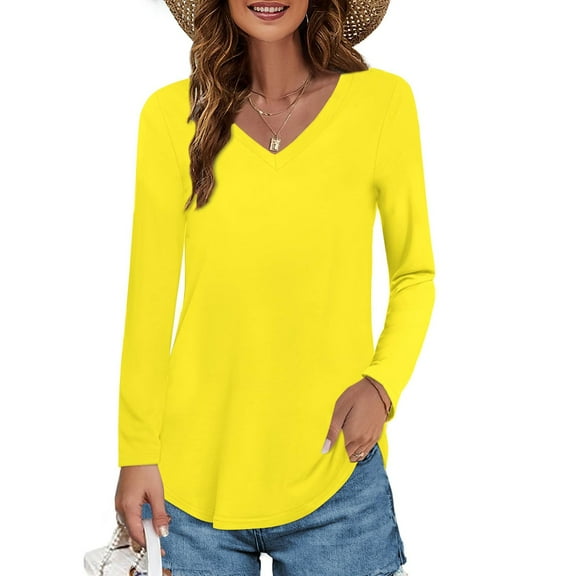 SNKSDGM Women's Plus Casual Easter Shirt Womens Short Sleeve Tops Casual Women V Neck Tunic Tops Long Sleeve Blouse Ladies T Shirt Top off The Shoulder Tops for Women Summer Extra Small