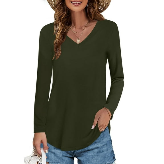 SNKSDGM Women's Plus Casual Easter Shirts Going Out Tops for Women Lace Body Suit Women V Neck Tunic Tops Long Sleeve Blouse Ladies T Shirt Top off The Shoulder Tops for Women Baggy Y2K