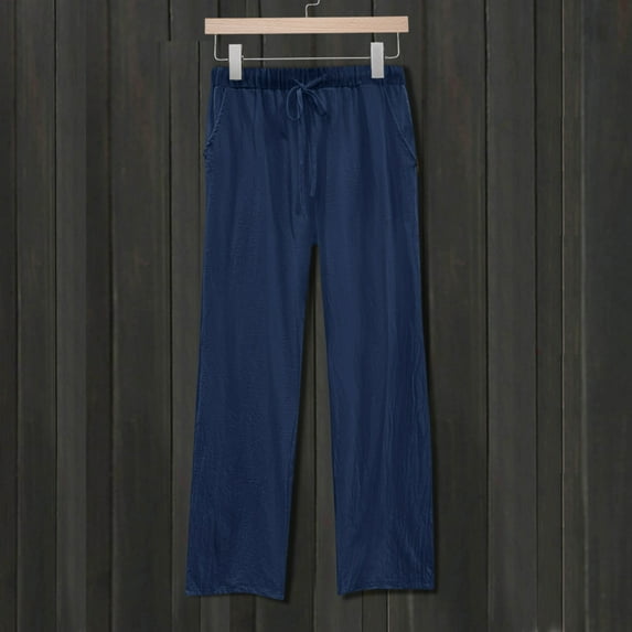 SNKSDGM Women's Plus Dress Pants Women Tall Work Pants Women High Waisted Jeans Womens Daily Elastic Waist Workout Trousers Solid Long Pants Loose Casual Pockets Trousers