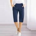 thumbnail image 1 of SNKSDGM Women's Plus Pants for Women High Waist Wide Leg Black Pants for Women High Waisted Business Women Mid Pants Wide Leg Casual Pants with Pockets Lightweight High Elastic Waist Loose Trousers, 1 of 4
