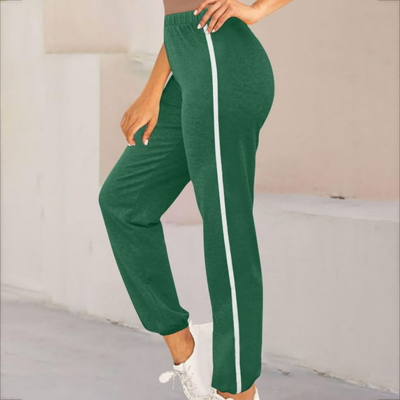 SNKSDGM Women's Plus Pants for Women Wide Leg Sweatpants Women Plus Size Baggy Tall Women Wide Leg Pants 2025 Elastic Waist Fashion Solid Casual Sports Sweatpants Loose Pants with Pockets