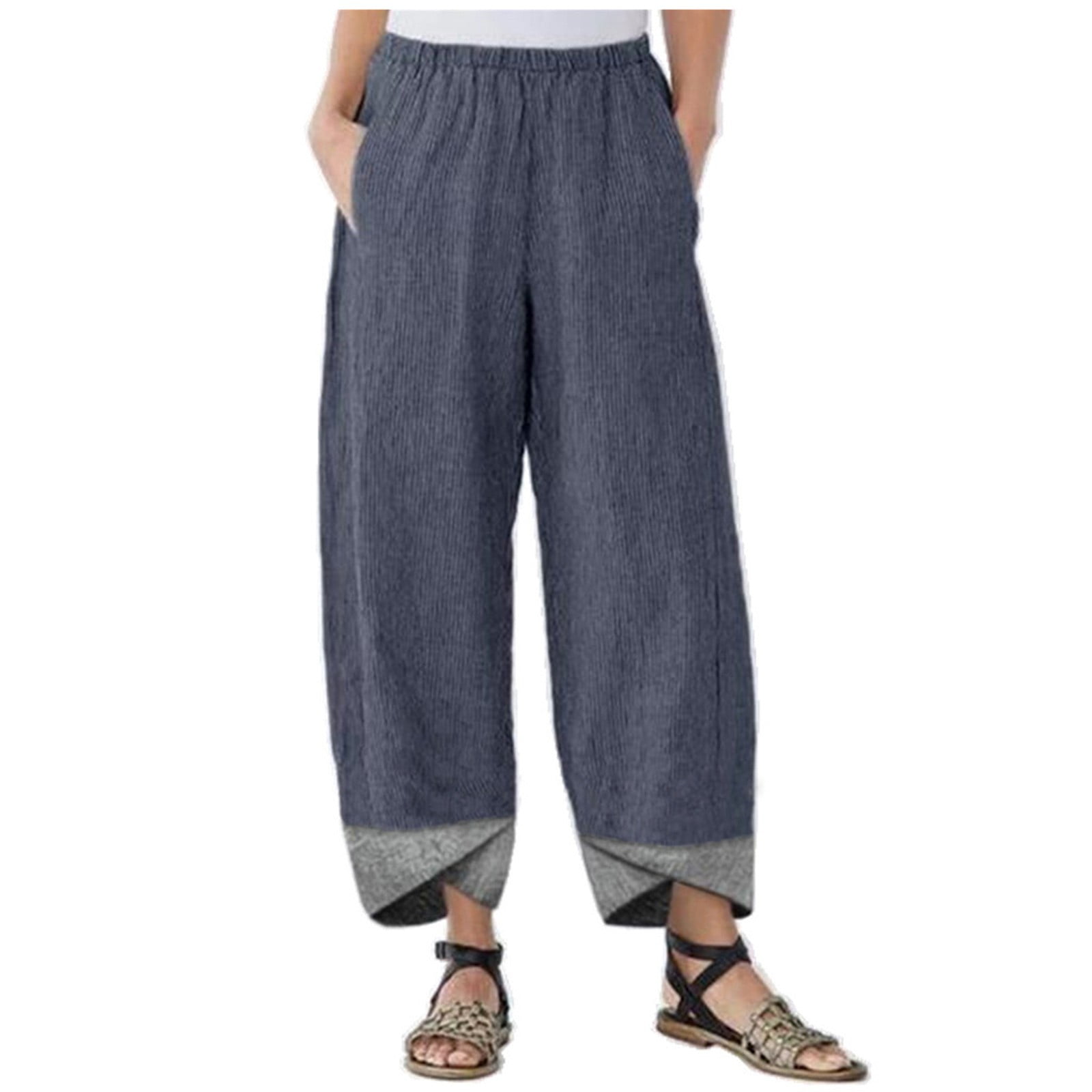 SNKSDGM Women's Plus Pants for Women Dressy Casual Petite Women's Pants ...