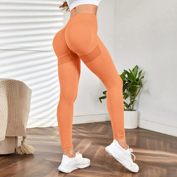 SNKSDGM Women's Plus Plus Size Yoga Pants for Women Petite Flare Leggings for Women Short Pockets Women's Stock New Yoga Pants for Women's Sports Running Lifting and Fitness Pants