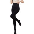 thumbnail image 1 of SNKSDGM Women's Plus Wide Leg Yoga Pants Women Flare Leggings for Women Petite Short Pack Women's Winter Thermal High Waist Warm Stockings Legs Translucent Trousers, 1 of 5