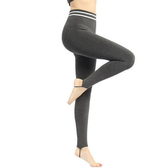 SNKSDGM Women's Plus Women's Yoga Pants Petite Plus Size Leggings with Pockets New 3D Lift Pants Women's Fall High Waist and Thickened Nine Point Leggings Wear Yoga Leggings