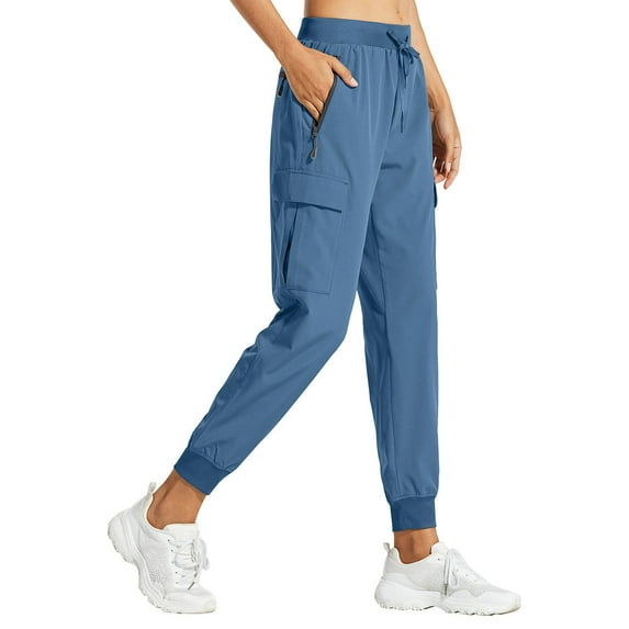 SNKSDGM Women's Plus Womens Sweatpants Joggers Petite Work Pants Women High Waisted Long Women's Cargo Joggers Lightweight Hiking Pants Athletic Workout Casual Outdoor
