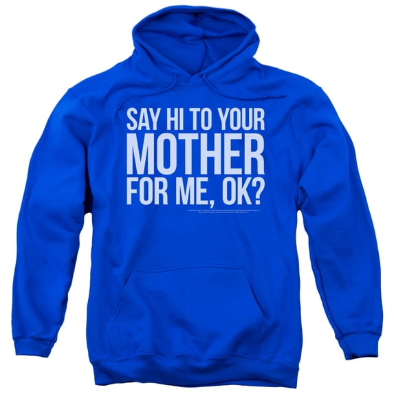 SNL/HI MOTHER-ADULT PULL-OVER HOODIE-ROYAL BLUE-2X