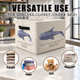 Storage Box Or Racks SNL035 Fabric Collapsible Storage Box Organizer for Bedroom Bathroom ...