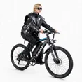 thumbnail image 1 of SNNAFFOB 26" Electric Bike for Adults, 500W Motor, 36V 12Ah Battery, 19 mph, 30 Miles Range, 7-Speed Commuter Bike for Shopping, Class 2, UL2849, 1 of 8