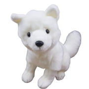 SNNROO Arctic Fox Plush Toy 9.84 inches, 25cm, Soft Snow Queen Fox Stuffed Animal Doll