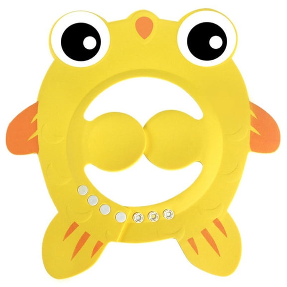 SNNROO Baby Bath Protect Hair Hat Cartoon Shape Hair Shield Cap