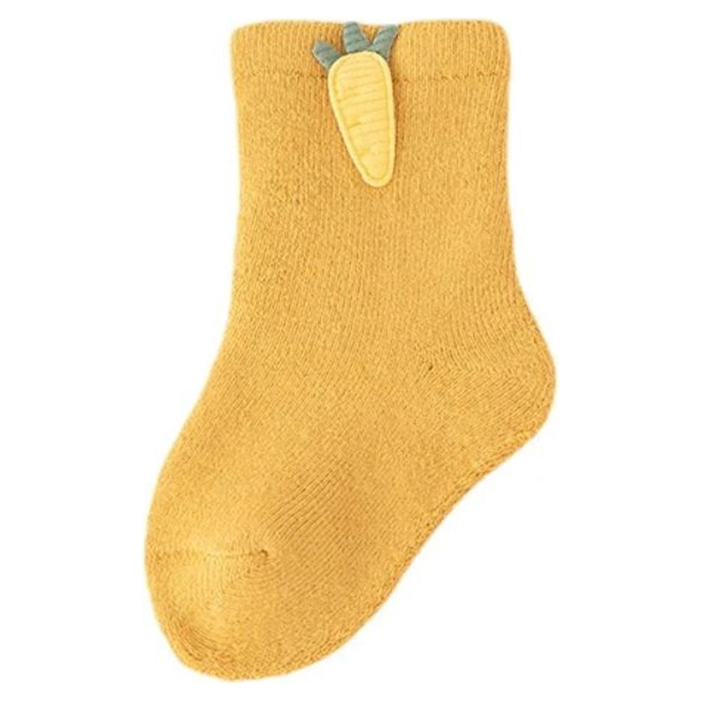 Radish Socks SNNROO Baby socks terry winter thickened warm combed cotton cartoon ...
