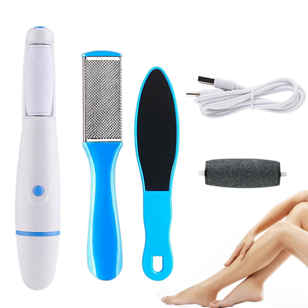 SNNROO Pedicure Kit, Spin Foot Callus Remover, Electric Feet Callus