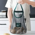 thumbnail image 1 of SNNROO Reusable Mesh Bags for Fruit and Vegetable Hanging Storage, Kitchen Storage,Washable & Foldable Net Bags,L, 1 of 7